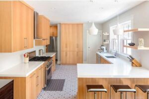 kitchen and cabinet redesigned